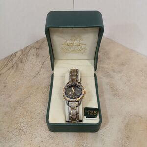 Vintage Philip Persio Titanium Two-Tone Watch | Chronograph Style | Original Box